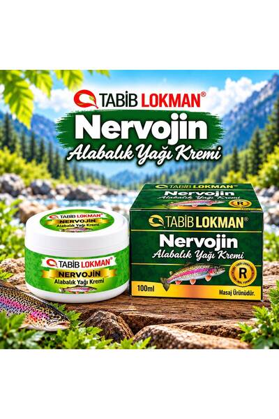 Nervojin Alabalık Yagı Kremi 100ml
