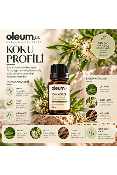 Oleum Lab Tea Tree Essential Oil 10 ml