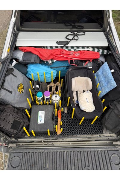 Pegboard Universal Luggage Transport & Fixing Set – Prevents Sliding and Shaking