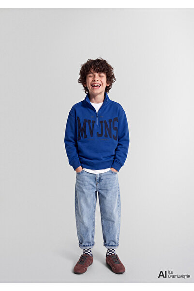 Mavi Logo Baskılı Sweatshirt 6S20062-70896