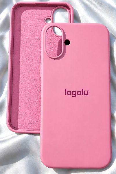 Revasser iPhone 16 Plus için Kılıf Lansman Logolu İçi Yumuşak Kadife 16 Plus ...