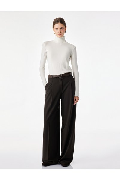 Koton Long Sleeve Turtleneck Knitwear Sweater