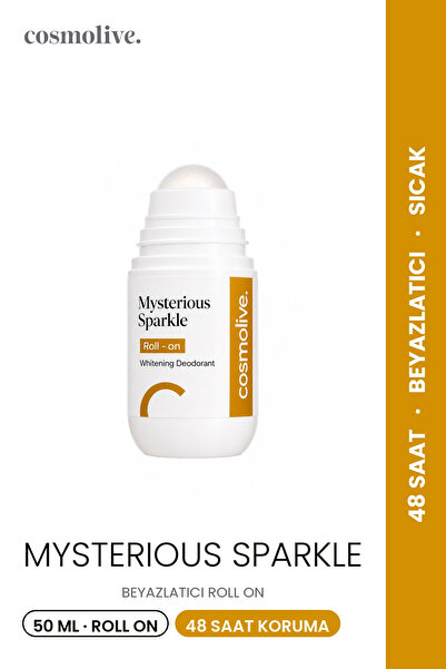 Cosmolive Mysterious Sparkle Koltuk Altı Beyazlatıcı Roll On Deodorant Kararm...