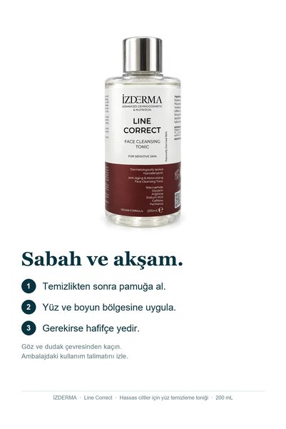 izderma Line Correct Facial Cleansing Tonic (for Atopic-Prone Skin)
