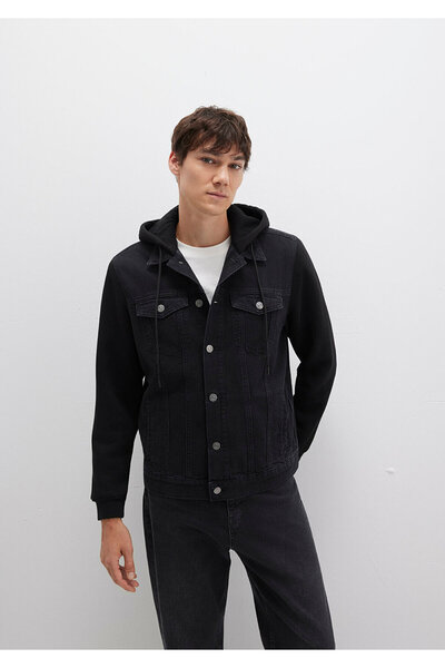 Mavi Lenny 90S Rinse Anthracite Jean Jacket 0112735-90769
