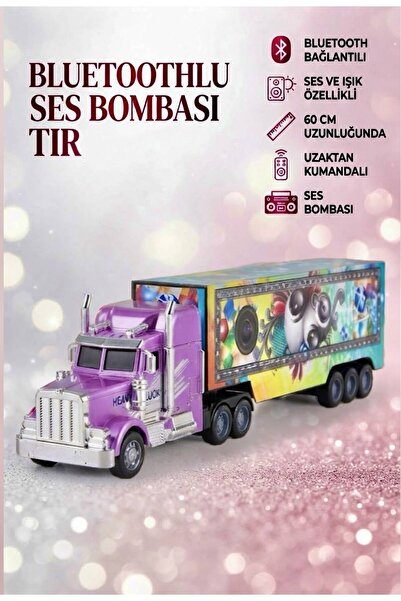 Tıfıl Toys Uzaktan Kumandalı Şarjlı Bluetooth Hoparlörlü 4 Fonksiyonlu Işıklı...