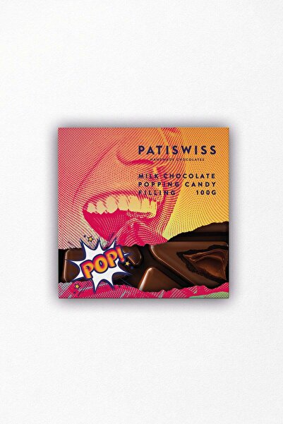 Patiswiss Guilty Patlayan Şekerli Sütlü Tablet Çikolata, 100G