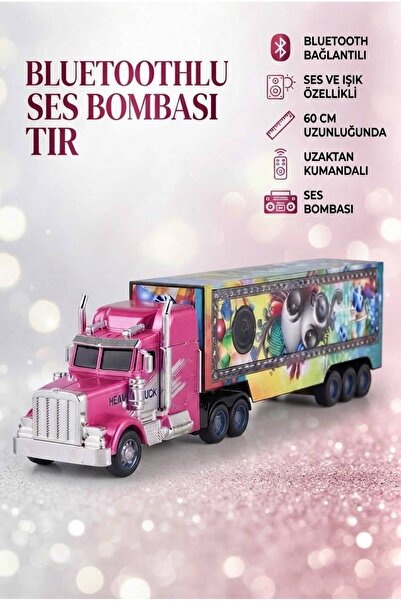 Tıfıl Toys Uzaktan Kumandalı Şarjlı Bluetooth Hoparlörlü 4 Fonksiyonlu Işıklı...