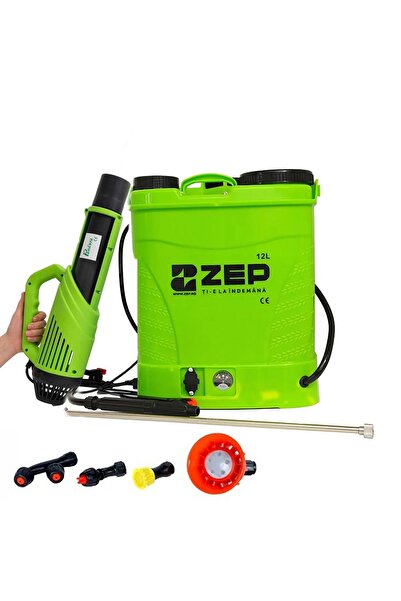 Zep Pompă de stropit cu acumulator ZEP, 12 L, 8 Ah, atomizor electric 80 W, l...