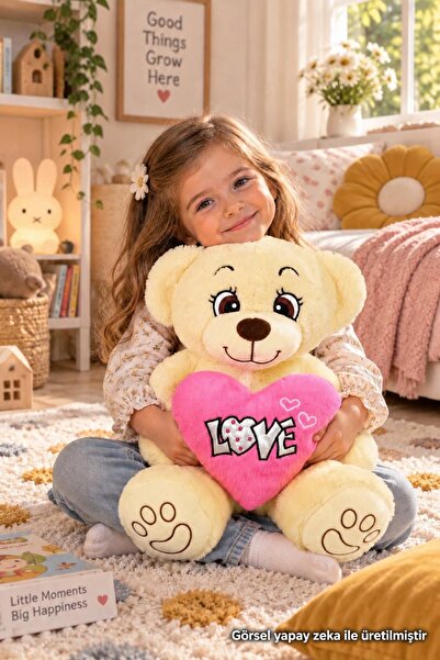 Özgüner Oyuncak Romantic Gift for Valentine's Day Large Size Plush Teddy Bear...