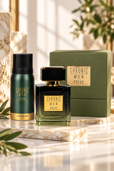 Chronic Men Erkek Parfüm & Deodorant Set 100 150 ml - Prive