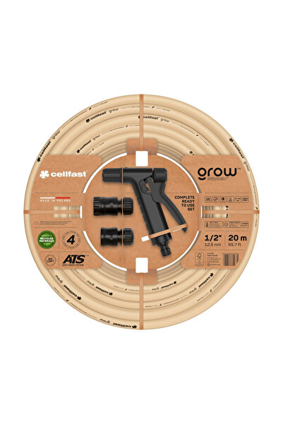 Cellfast Set de pulverizare pentru plante, furtun de 20m + pistol de pulveriz...