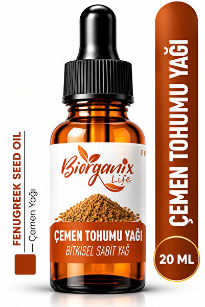 BiorganixLife Çemen Tohumu Yağı 20 ml