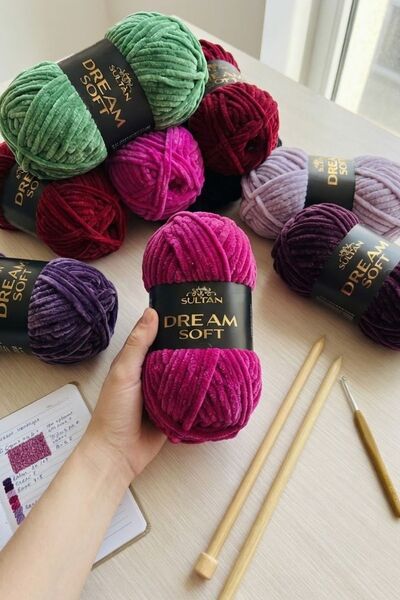 hobi dünyası evim Sultan Dream Soft Velvet Yarn – Color Code: 951
