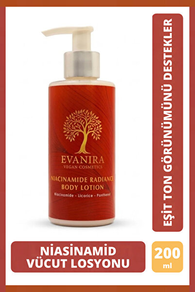EVANIRA COSMETICS Niacinamide Aydınlatıcı Vücut Losyonu