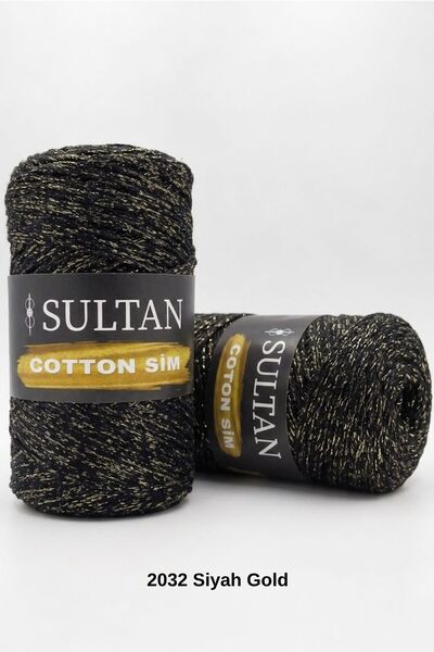 hobi dünyası evim 1 Piece of Sultan Cotton Sim 260 Grams 100 Meters 2 mm Ip C...