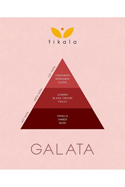 tikala Bambu Çubuklu Kristal Oda Kokusu İstanbul Galata 700 ML - Home Fragrance 700 ML Galata