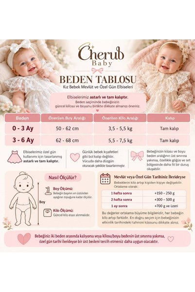 Cherub Baby Begonia Baby Girl Embroidered Dress Newborn Luxury Dress Set - Hospital Take-Home and Religious Ceremony Set