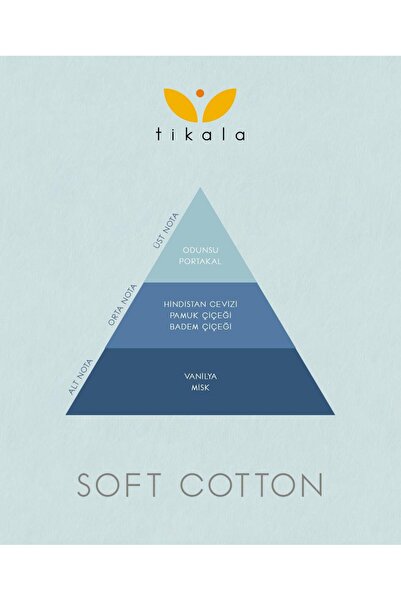 tikala Bambu Çubuklu Kristal Oda Kokusu Soft Cotton 700 ML - Home Fragrance 700 ML Soft Cotton