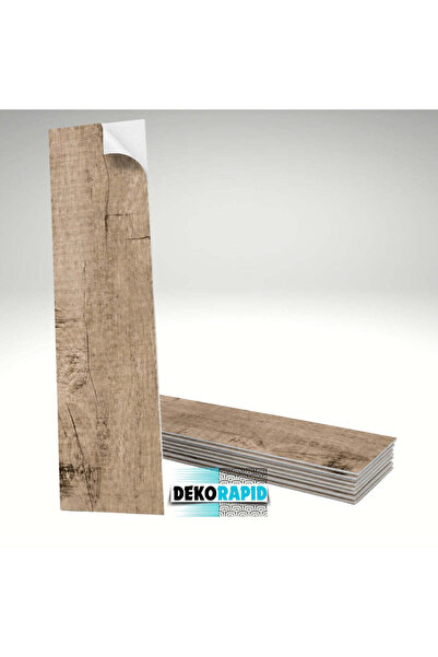 Autohelix MSA 36 de foi autoadezive din PVC 'PARQUET' DekoRAPID – Maro