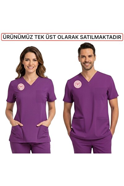 ÇİZGİ MEDİKAL Dres za babice, lycra, JEDAN GORNJI DEO, u skladu sa novom regu...