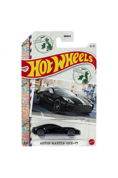 HOT WHEELS - Aston Martin One-77 Hfw39 (Long Card Collection Vehicles)