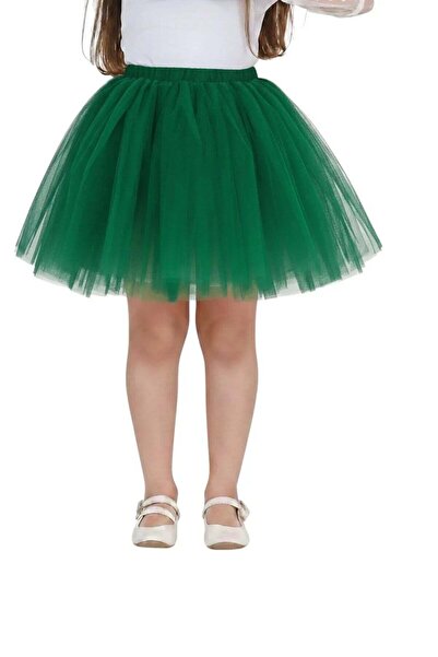 ERDEM KIDS Fustă tutu din tul pentru fete, pentru școală, sărbătoare, ziua de...
