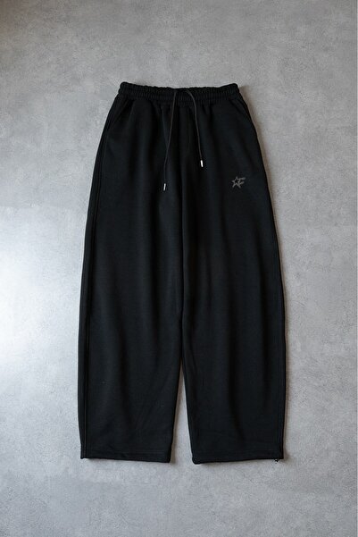 Crupt Studio Crupt White Nova Black Men's Sweatpants with Stoppers