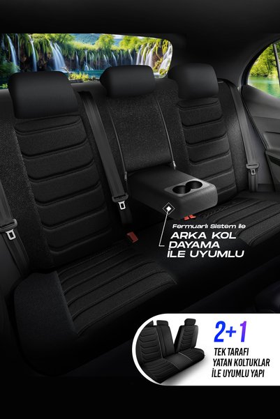 Panda Kılıf PANDA MANAVGAT SERISI LAKOS KUMAŞ OTO KOLTUK KILIFI - TAM SET
