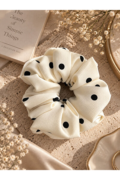 lavanderopa Polka Dot Satin Elastic Buckle
