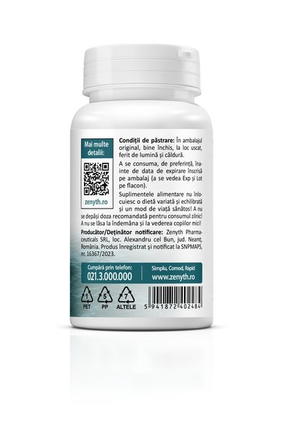 ZENYTH Calciu Marin, 60 capsule