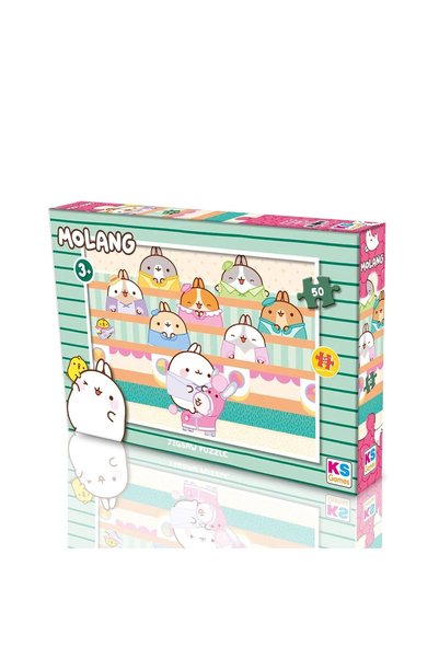 Ks Puzzle Mol 709 Molang 50 Piece Licensed Puzzle