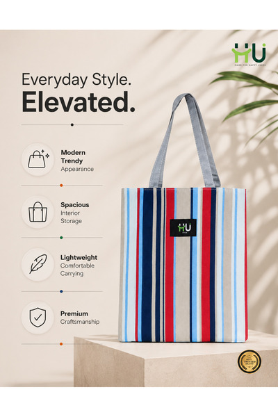 HU HAPPY USER HU Zebra Pattern Fashion Handbag – Stylish Women's Shoulder Bag with Durable Material, Trendy Design & Spacious Storage for Daily Use, Shopping & Travel