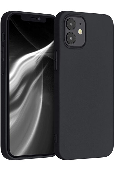 KWmobile Case Silicone Apple iPhone 12 Mini Μαύρο Ματ
