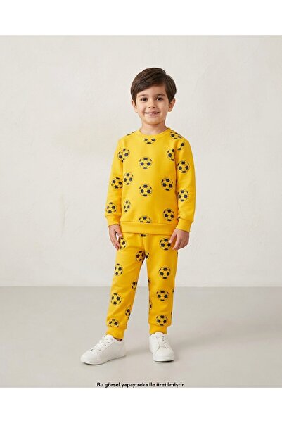 Ege Bebek Fan Printed Seasonal 2-Yarn Nightgown Pajama Set L Size Options for...