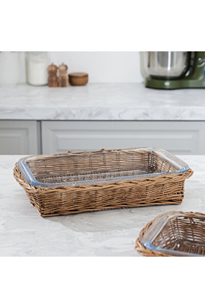 caldo Glass Caldo Tray with 1 Liter Basket