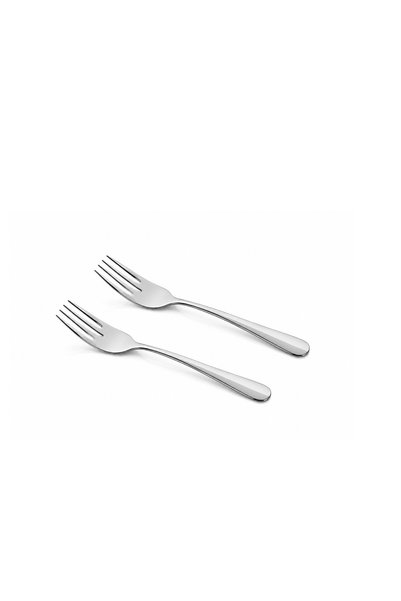 TOPİCAL Tobical Fish Fork Set 4 Pieces - Silver