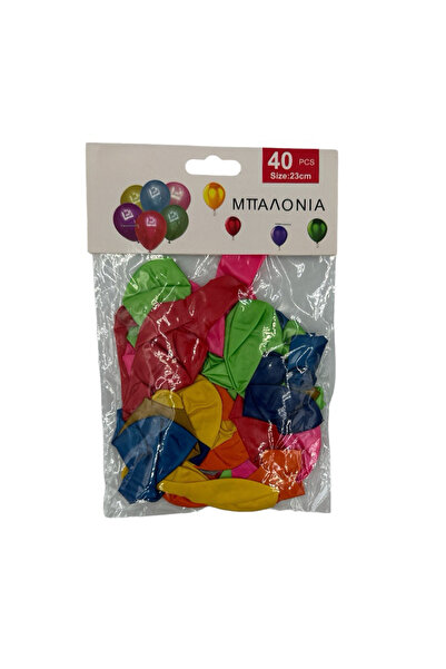 OEM Μεταλλικά Μπαλόνια 40 Τεμάχια 23 εκ.