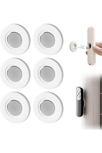 Generic Magnetic Remote Control Holder, 6 Pcs No Drill Self-Adhesive Organize...