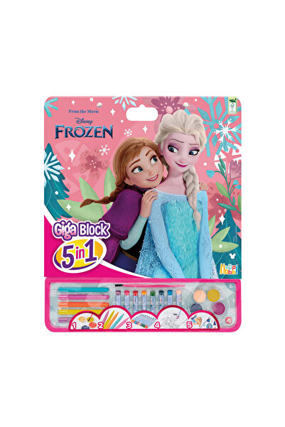 AS COMPANY Happi Hobbi Giga Block Disney Frozen 5 σε 1 Σετ Ζωγραφικής για 3+ ...