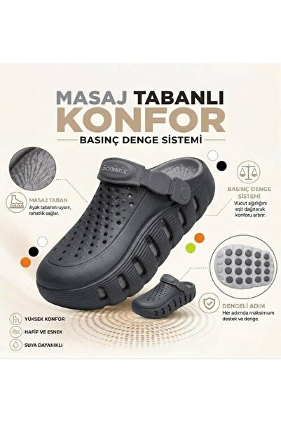 Sonimix Masaj Tabanlı Comfort Sandalet / Terlik