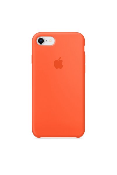 Apple iPhone 7/8 Πορτοκαλί Θήκη Σιλικόνης