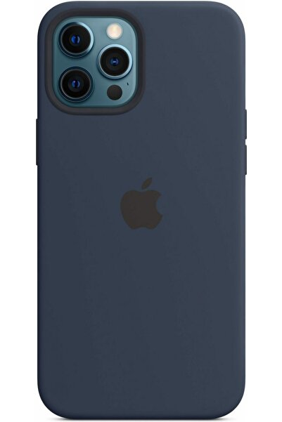 Apple iPhone 12 Pro Max Μπλε Θήκη Σιλικόνης