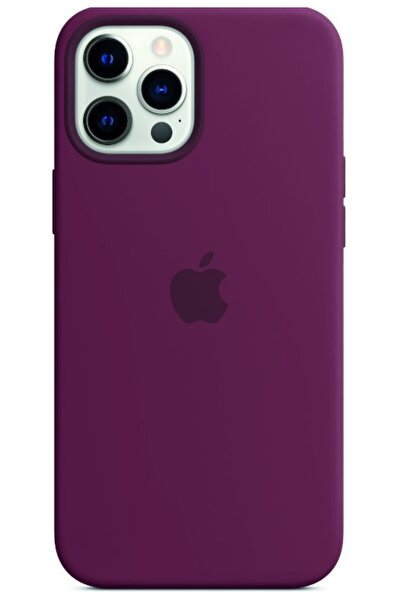 Apple iPhone 12 Pro Max Μωβ Θήκη Σιλικόνης