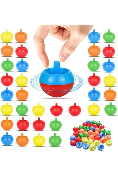 Generic 36 قطعة من ألعاب الدوامة للأطفال، ألعاب ممتعة |   25 توليفة من الألوا...
