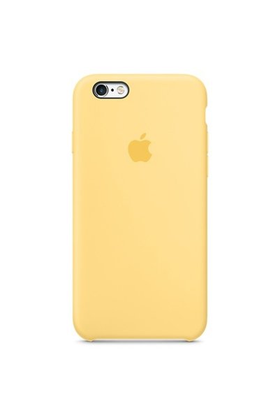 Apple iPhone 6/6S Κίτρινη Θήκη Σιλικόνης
