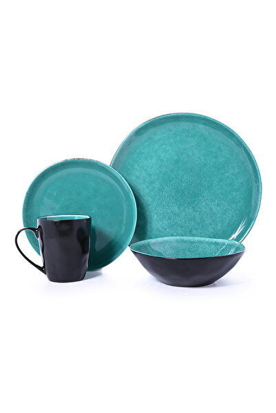 CAVO Dinner Set 16 Pieces Green