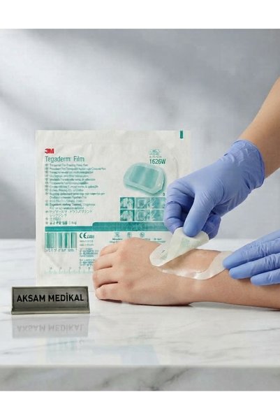 3M TEGADERM ŞEFFAF FİLM ÖRTÜ 10 CM X 12 CM 1626W - 10 ADET