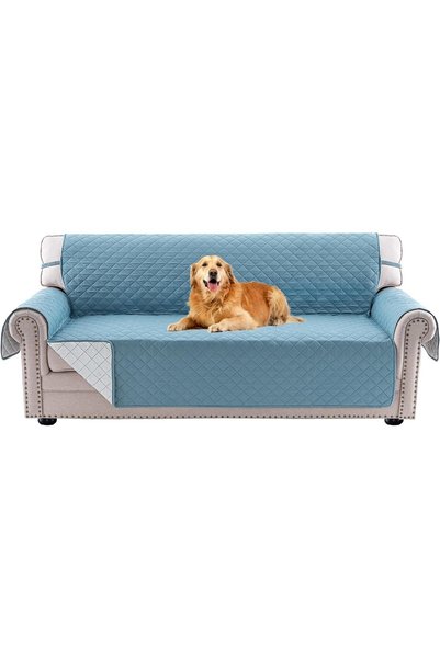 Generic Waterproof Sofa Covers,Sofa Cover Reversible Couch Cover for Dogs wit...