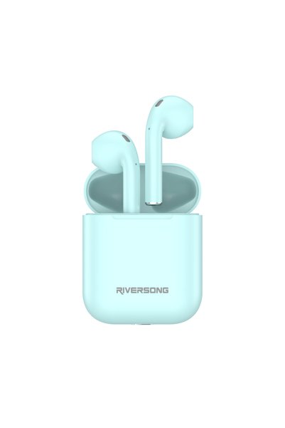 RİVERSONG Πραγματικά Ασύρματα Ακουστικά Air X18 Γαλάζιο